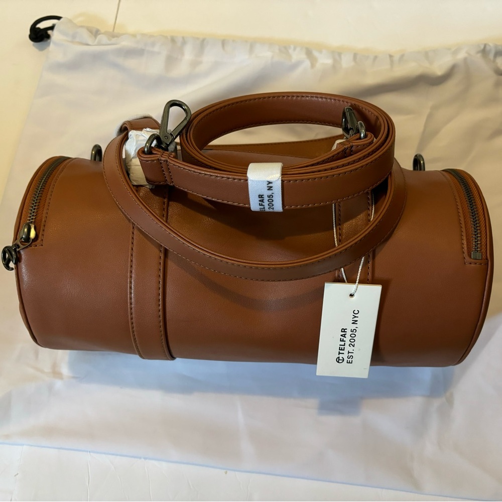 COPY - NWT Medium Telfar duffle Tan
